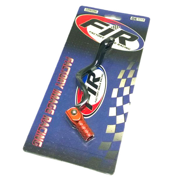 GEAR LEVER SHIFT KTM 65 SX, ALUMINIUM FORGED 46034031100, FIR BRAND, BLACK & ORANGE