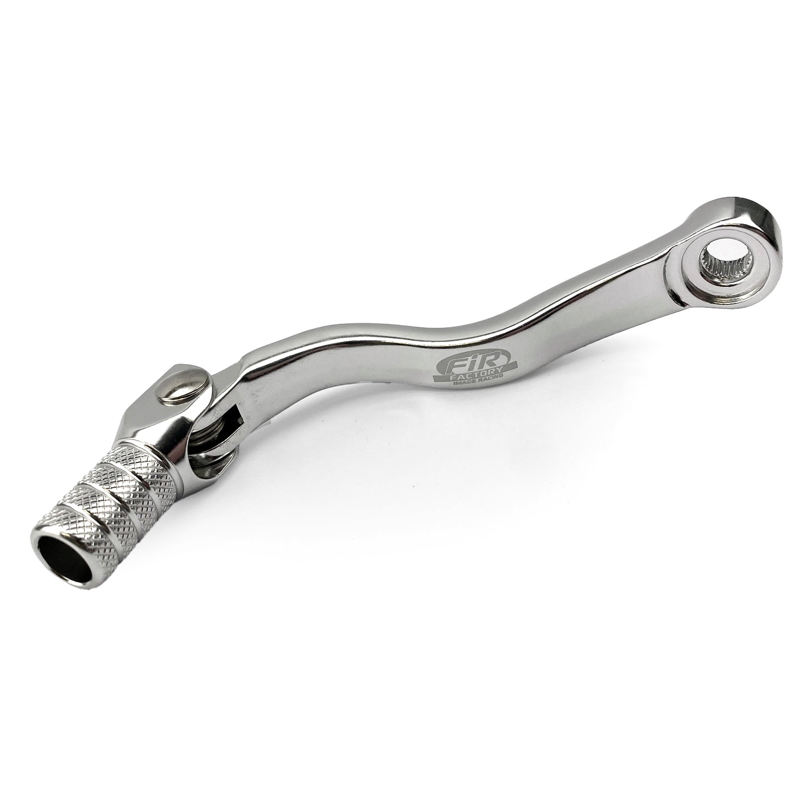 GEAR LEVER SHIFT KTM SX SXF, ALUMINIUM FORGED 54834031000, FIR BRAND, SILVER