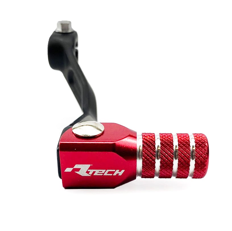 GEAR LEVER ALU BLACK / RED, HUSQVARNA 2ST R-LEVC00HSQ02