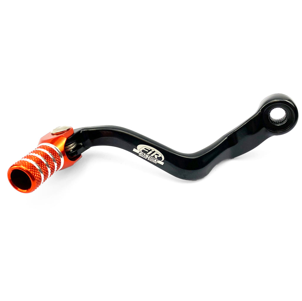 GEAR LEVER SHIFT KTM 65 SX TC MC 24-25, ALUMINIUM FORGED A40534031000, FIR BRAND, BLACK / ORANGE
