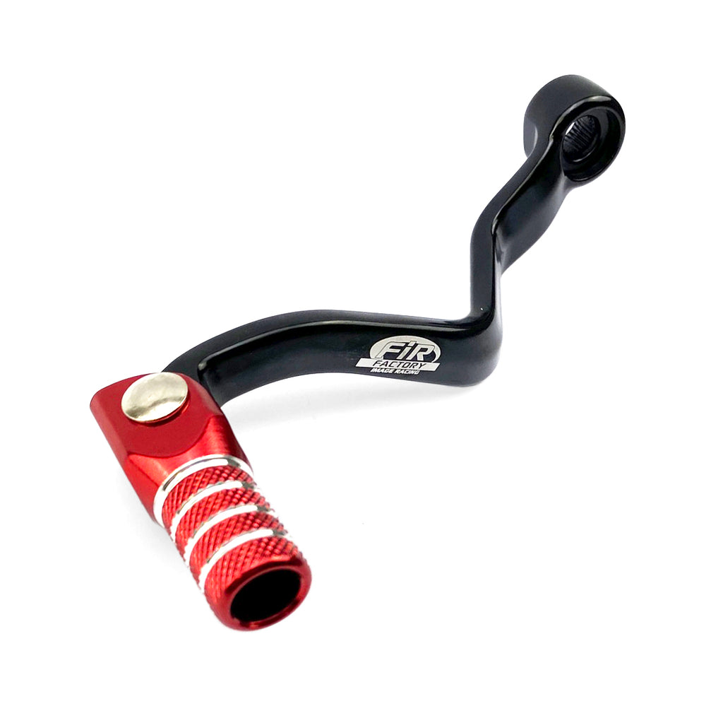 GEAR LEVER SHIFT KTM 65 SX TC MC 24-25, ALUMINIUM FORGED A40534031000, FIR BRAND, BLACK / RED