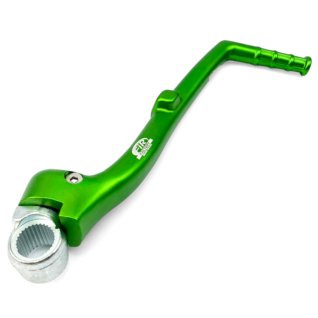 KICKSTART LEVER KAWASAKI KX 500, FIR ASK-148, GREEN ALLOY
