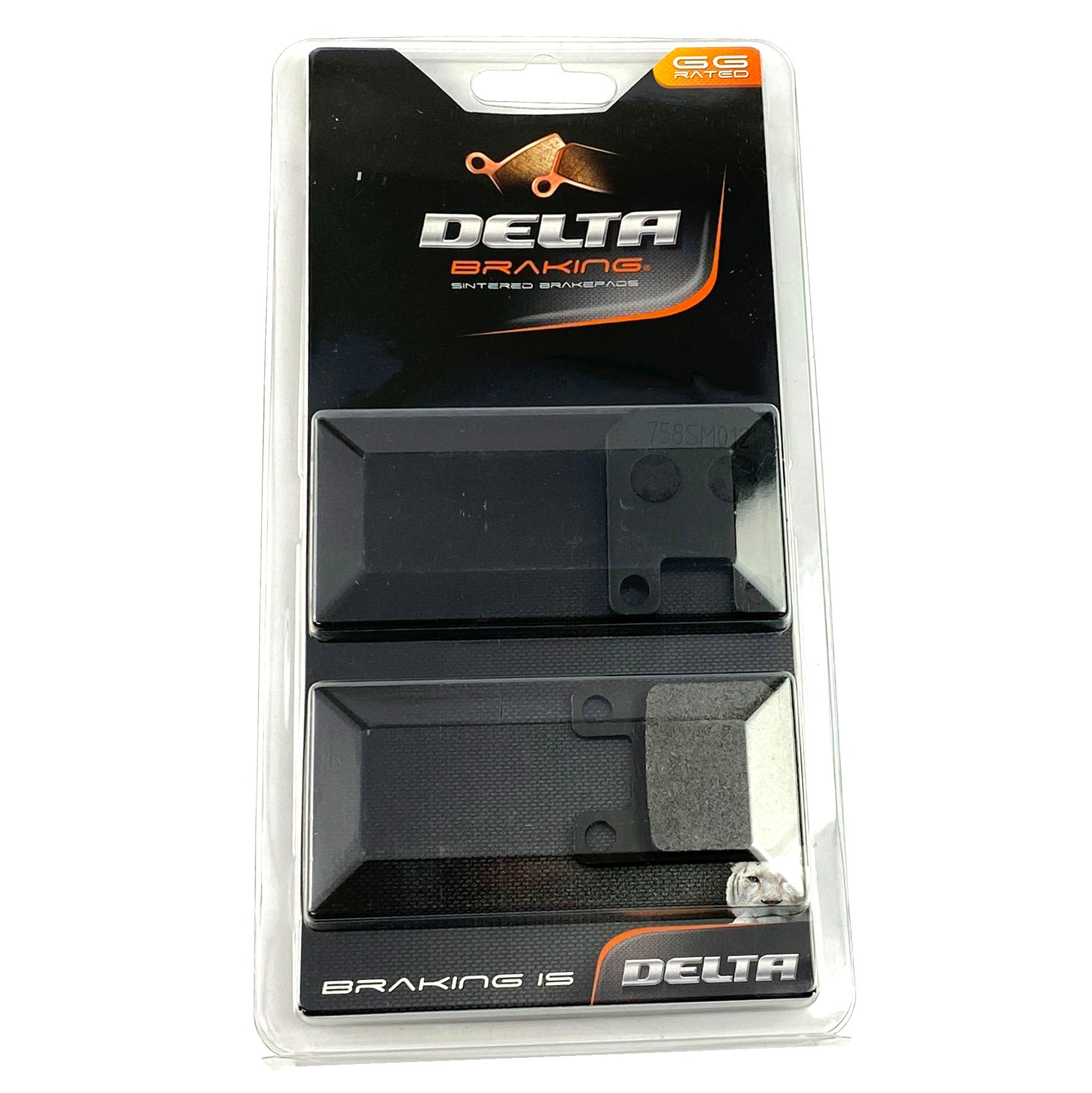 BRAKE PADS SEMI-METALLIC SM, DELTA BRAKING, DB2120 SM BP012SM0F