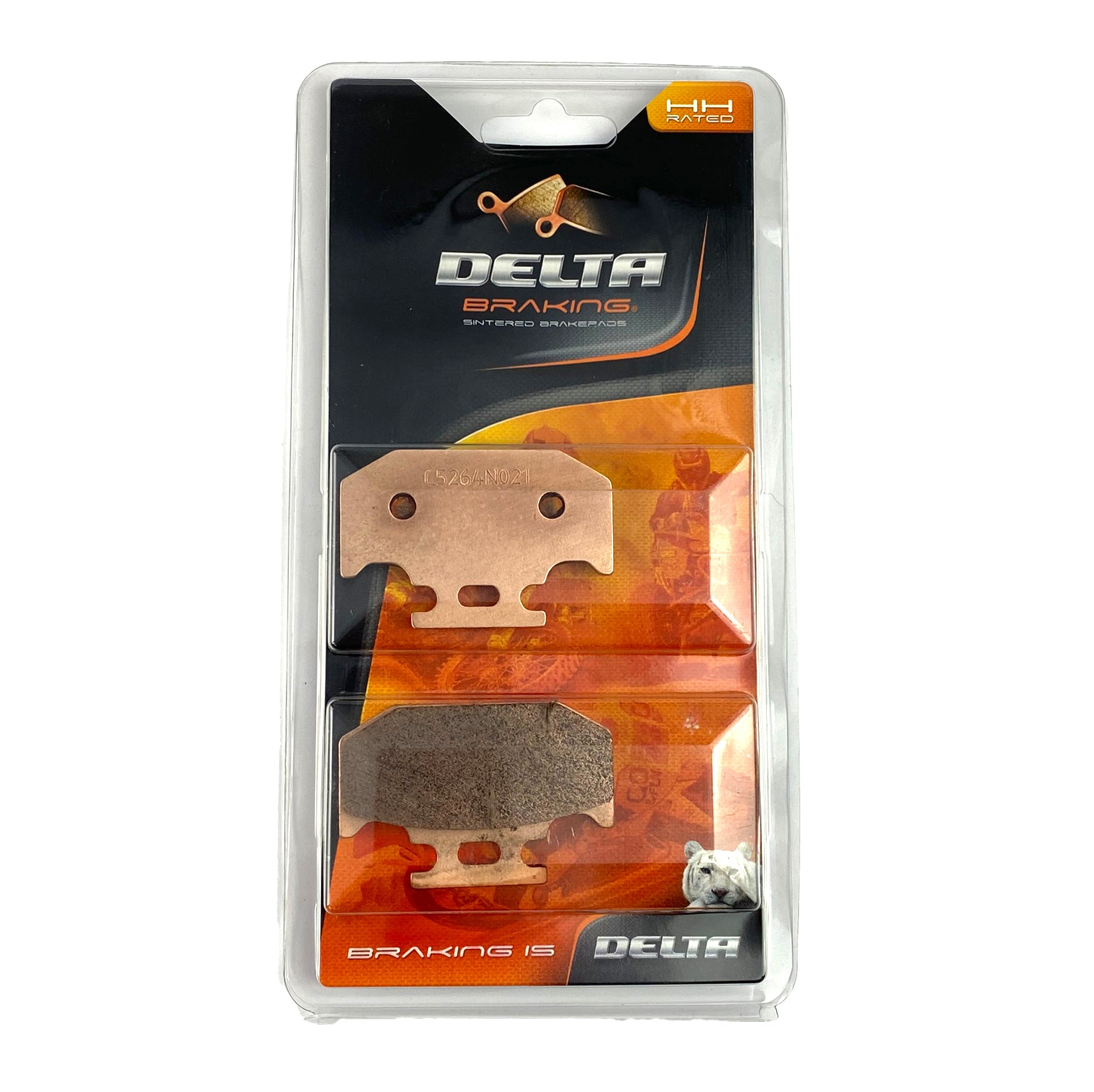 BRAKE PADS SINTERED METAL HS, MX-N HIGH FRICTION, 39-152.H.ORO, DELTA DB2210-N