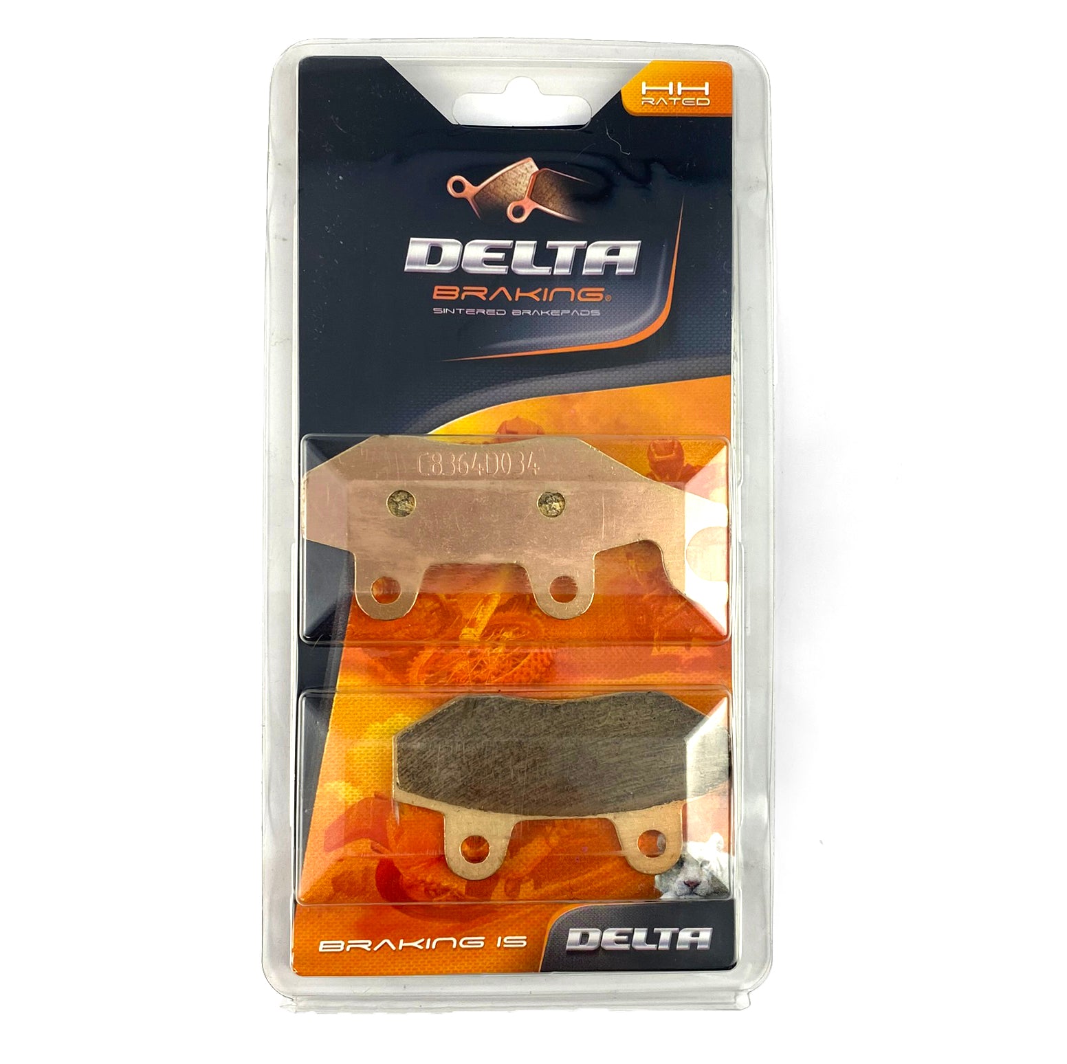 BRAKE PADS SINTERED METAL HD, DELTA BRAKING OR-D EXTREME, DB2340.OR-D