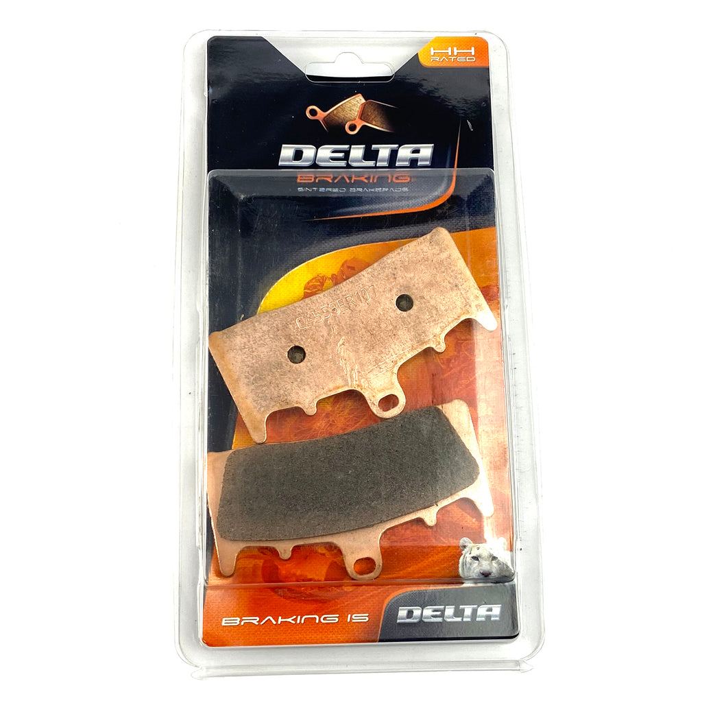 BRAKE PADS SINTERED METAL N4, DELTA BRAKING RD-N4 HIGH FRICTION, DB2041 RD-N4, BP107X00F