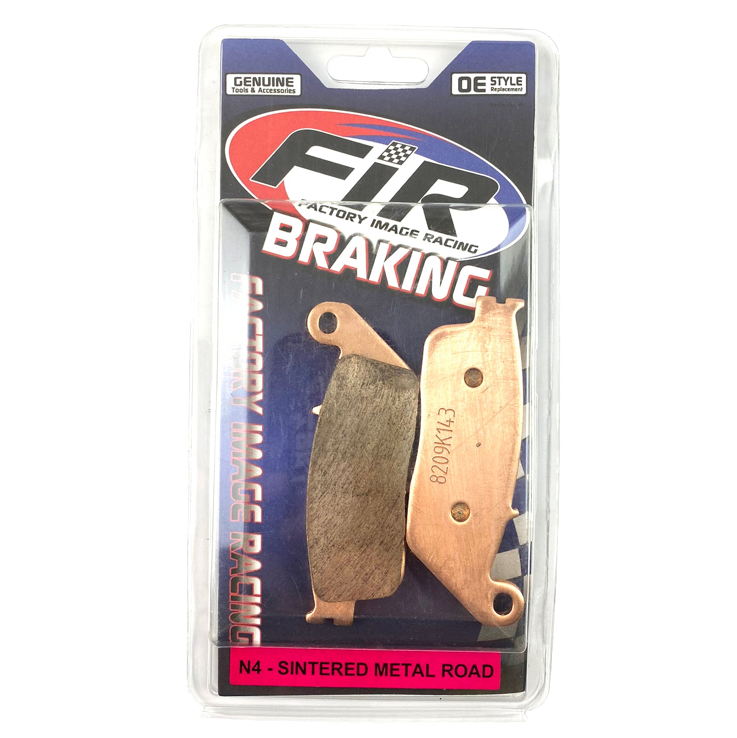 BRAKE PADS SINTERED METAL N4, RD-N4 HIGH FRICTION, DB2079.RD-ER, BP143X00F
