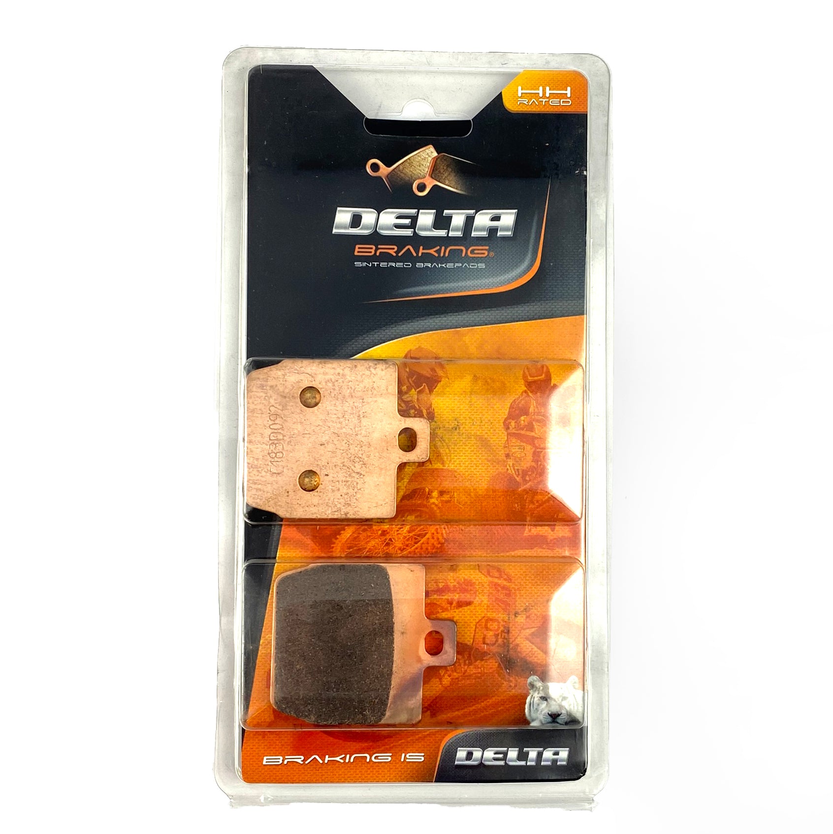 BRAKE PADS SINTERED METAL HARD, DELTA BRAKING, 39-268.H.ORO