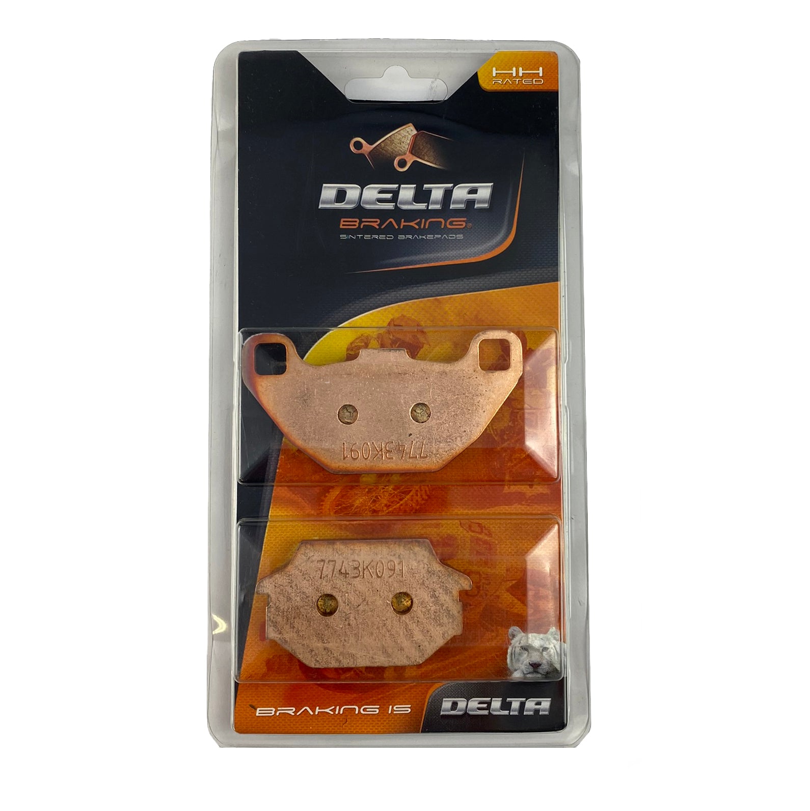 BRAKE PADS SINTERED METAL HD, DELTA OR-N SINTERED, DB2023 OR-N