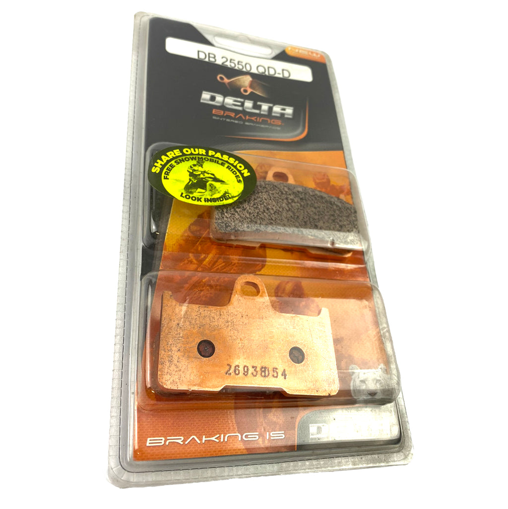 BRAKE PADS DELTA ORD(QDD) OFF ROAD PADS DB2550 (FA344 VD270)