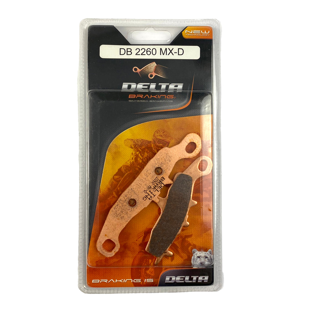 BRAKE PADS SINTERED METAL HD, DELTA BRAKING MX-D EXTREME, DELTA DB2260-D
