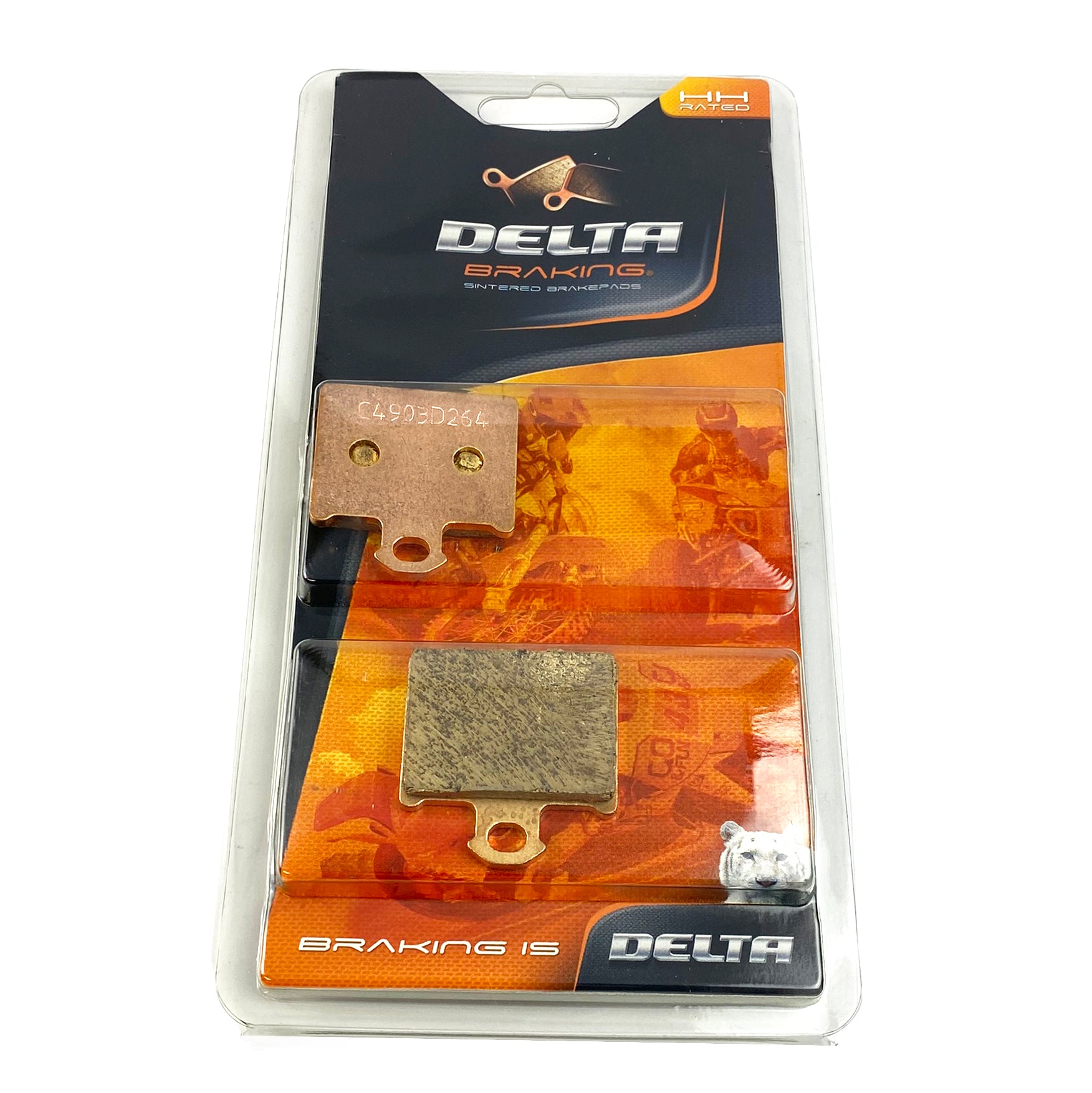 BRAKE PADS SINTERED METAL HD, MX-D EXTREME, DB2198-D DELTA BP264DDDB