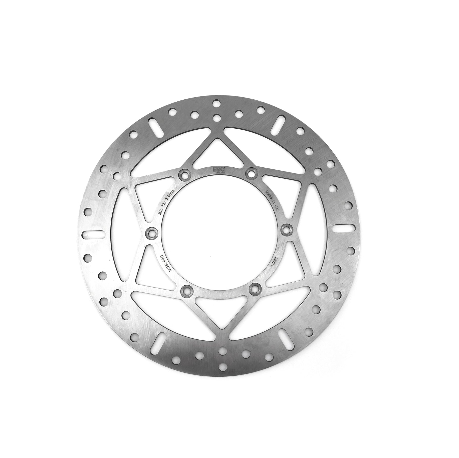 DISC BRAKE FRONT GASGAS EBC, MD6289D ROUND STD