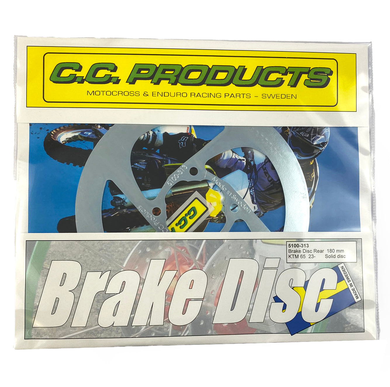 DISC BRAKE REAR KTM GAS HUSQVARNA, CROSS-CENTER 5100-313 46210060100