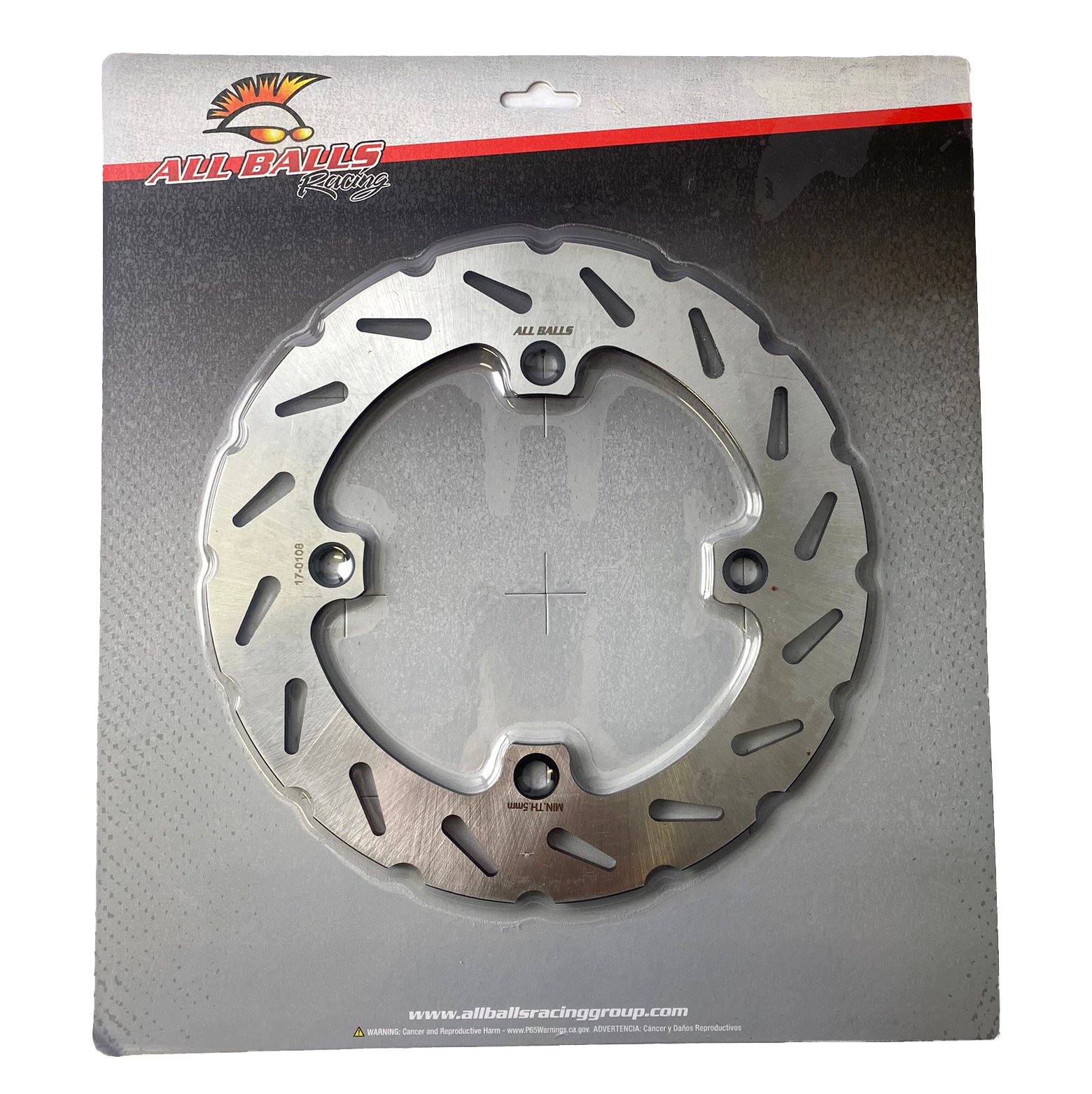 Disc Brake Rear Yamaha YXZ1000 Rmax, Allballs 18-0108 B5H-F582V-00-00