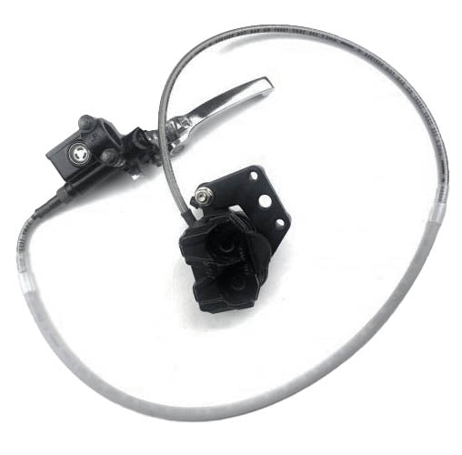 FRONT CALIPER & MASTER CYLINDER KIT, HOSE APROX 1130mm FRONT BRAKE KIT, BS083