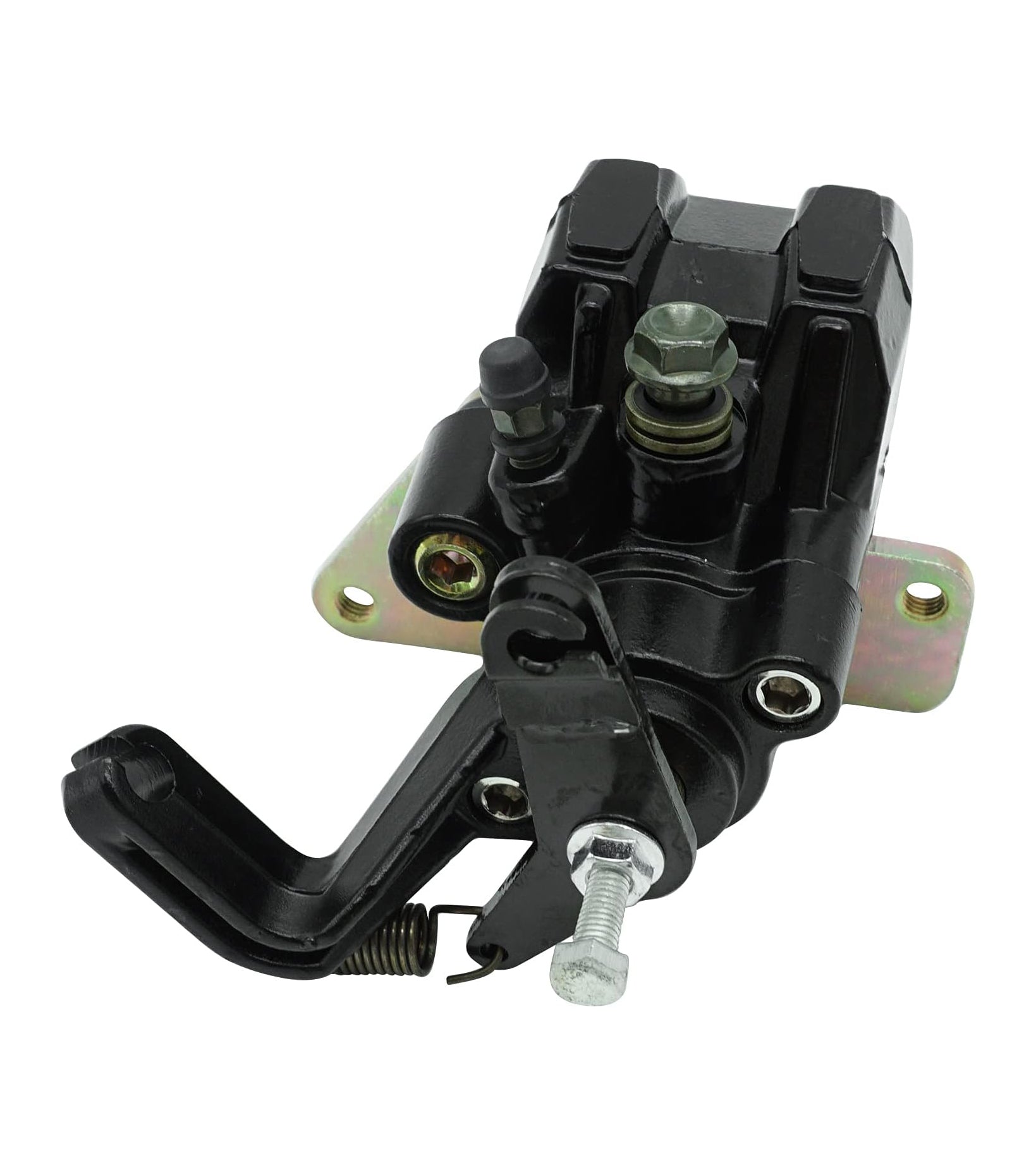 BRAKE CALIPER REAR SUZUKI KAWASAKI KFX400, 3406-076, 4308-S005, 69100-33H00-999, CALIPER, BRACKET & HANDBRAKE ASSEMBLY