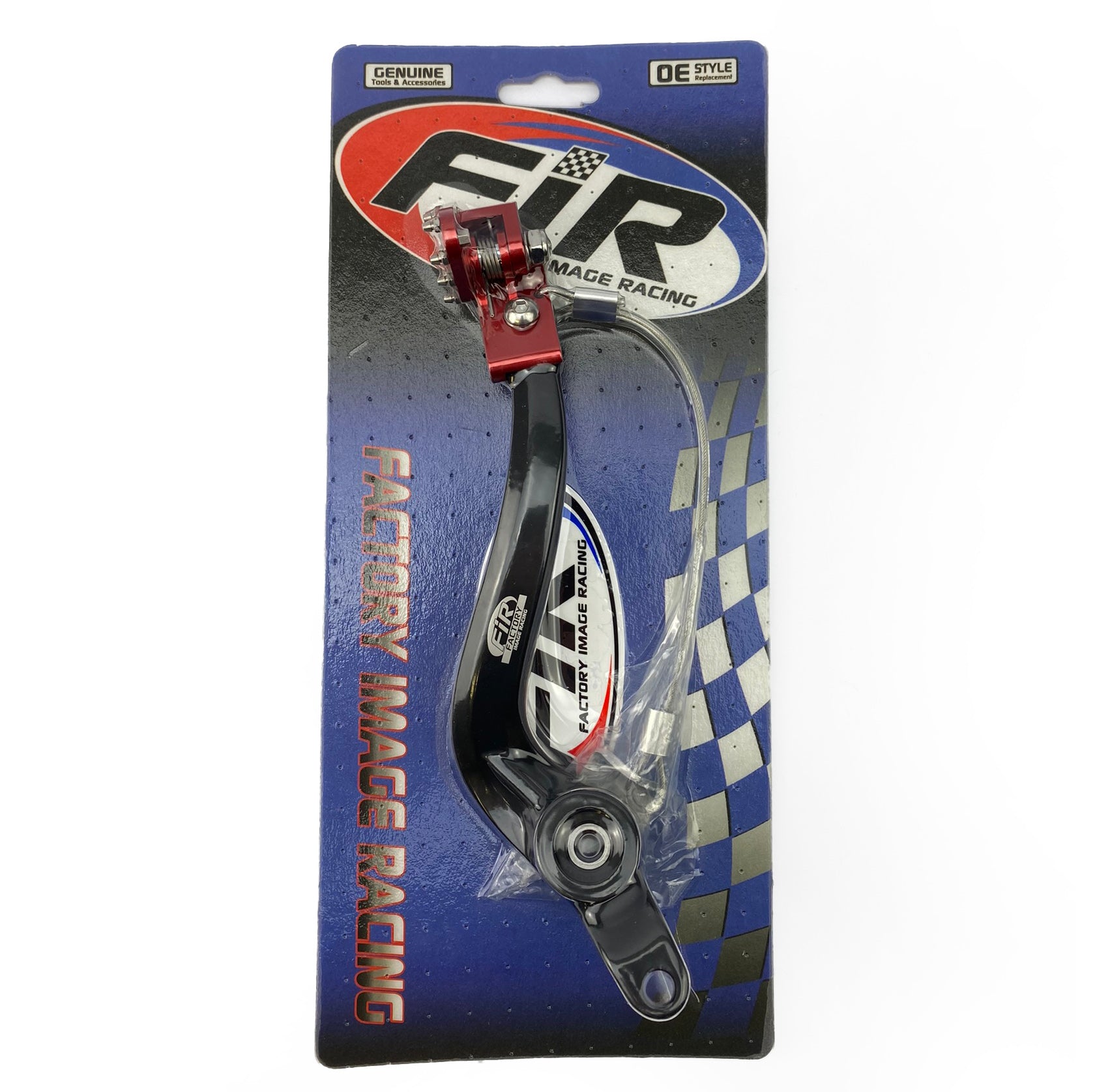 BRAKE PEDAL 18-19 GASGAS EC/XC 250/300 BK/RD, FIR BRAND BE13000GG, BE13000CT-CLJ-1