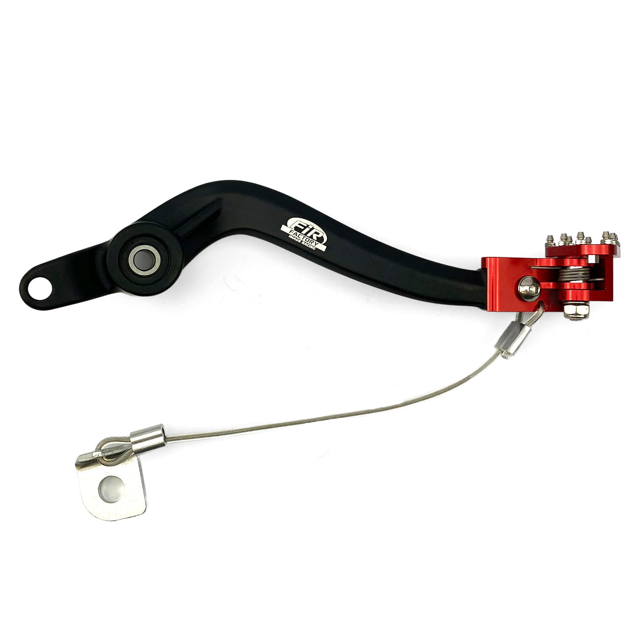 BRAKE PEDAL 18-19 GASGAS EC/XC 250/300 BK/RD, FIR BRAND BE13000GG, BE13000CT-CLJ-1