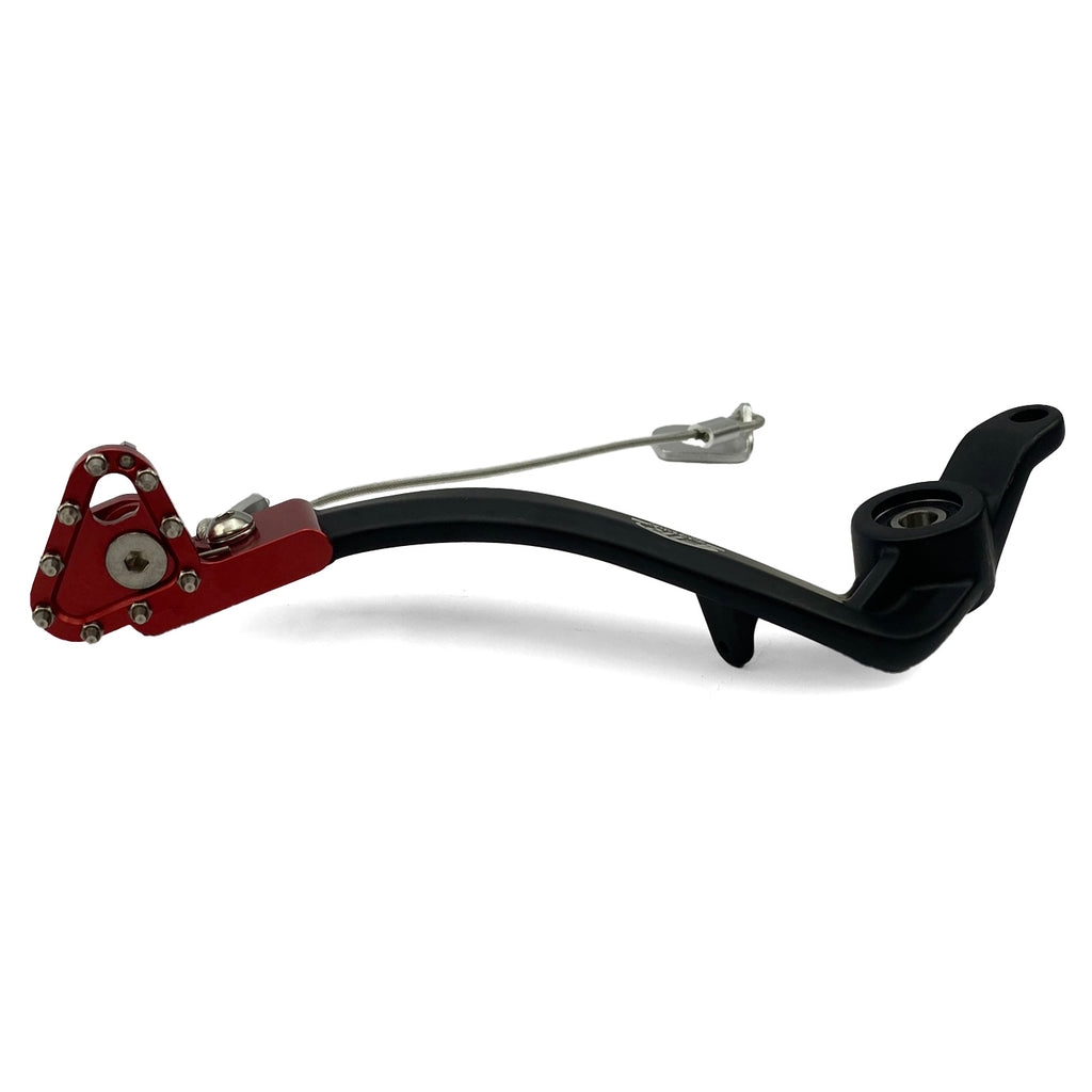 BRAKE PEDAL 18-19 GASGAS EC/XC 250/300 BK/RD, FIR BRAND BE13000GG, BE13000CT-CLJ-1