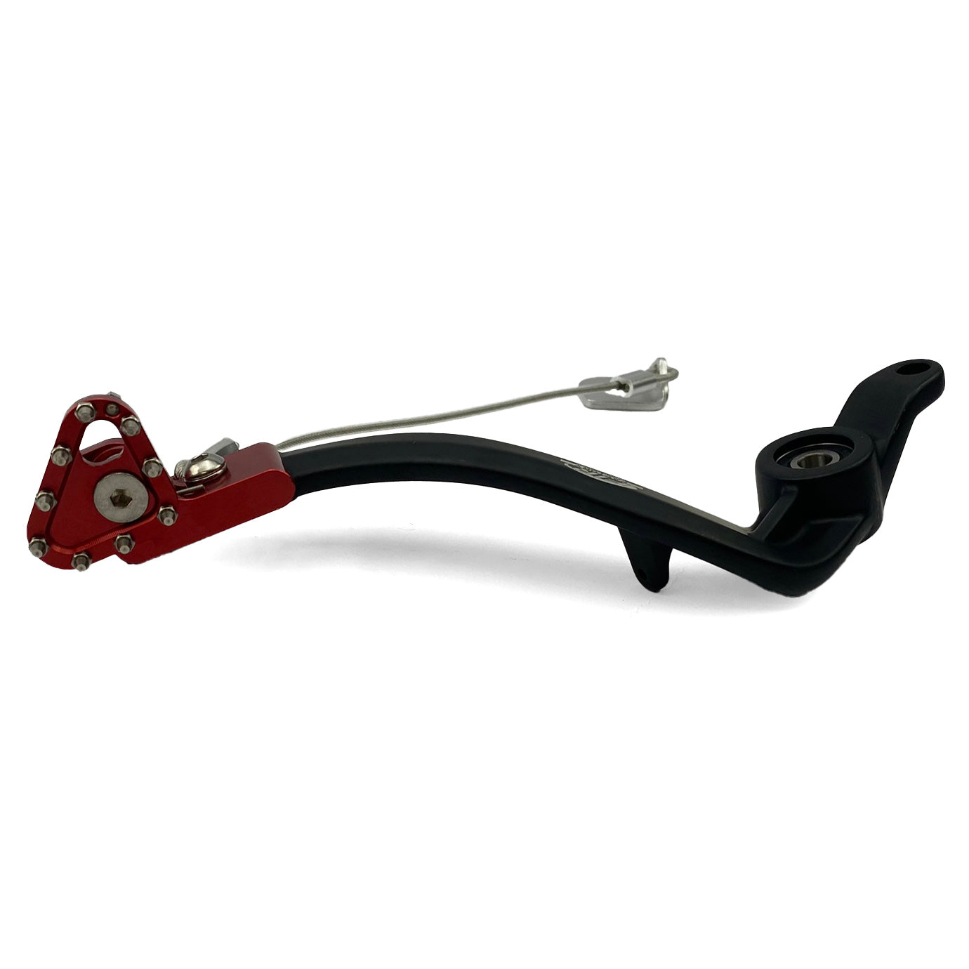 BRAKE PEDAL 18-19 GASGAS EC/XC 250/300 BK/RD, FIR BRAND BE13000GG, BE13000CT-CLJ-1