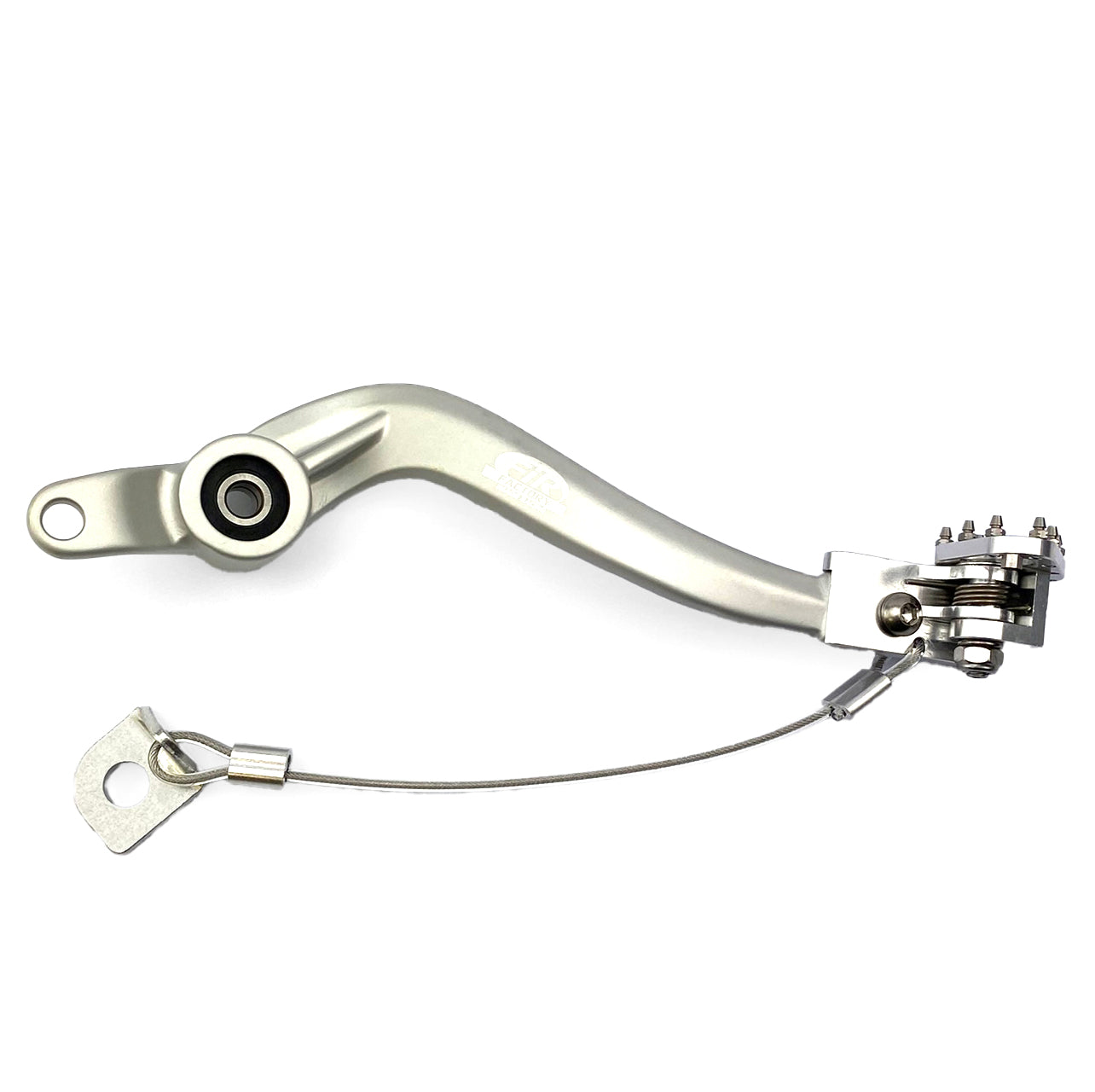 BRAKE PEDAL 18-19 GASGAS EC/XC 250/300 SILVER, FIR BRAND BE13000GG, BE13000CT-CLJ-1