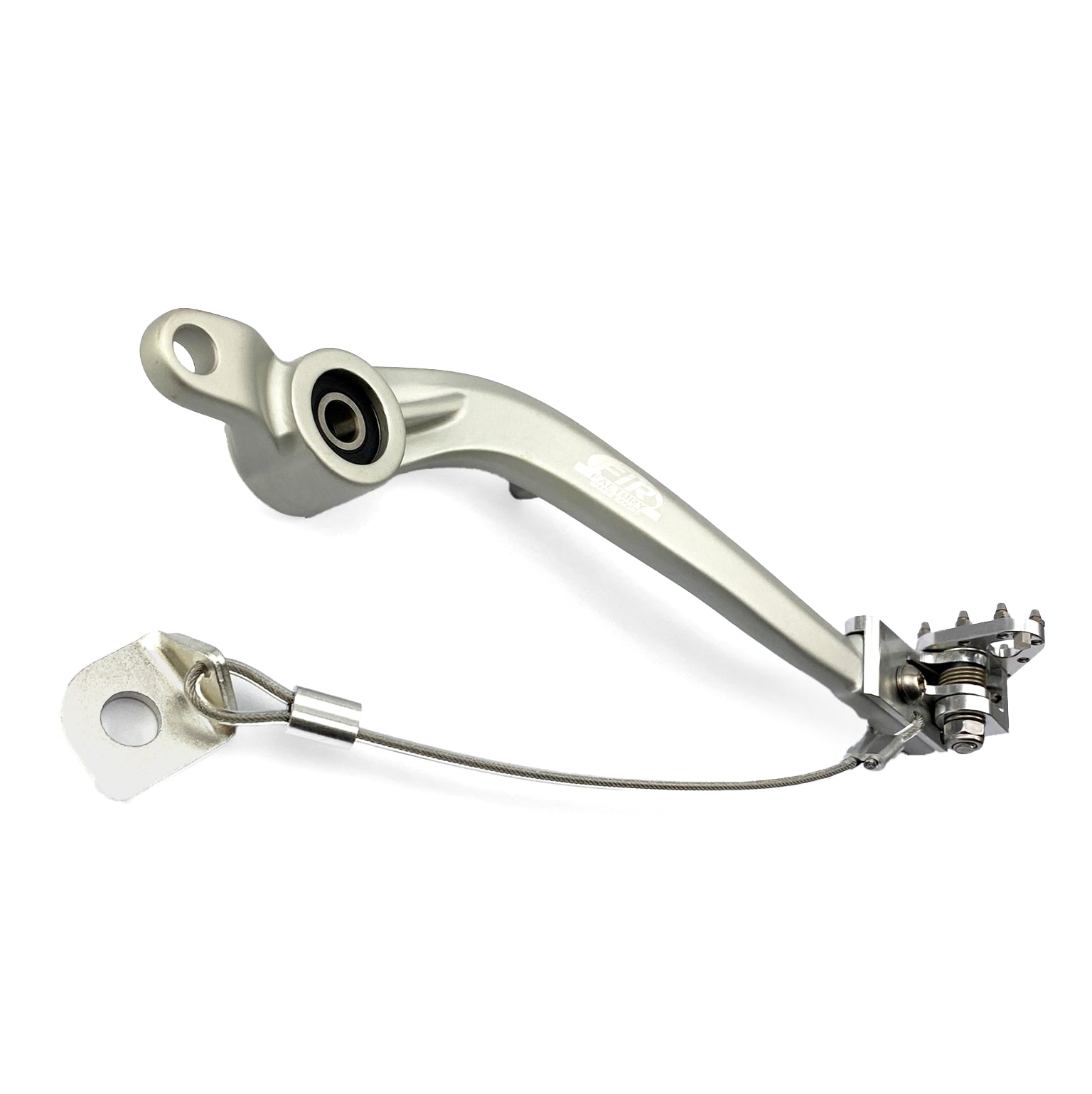 BRAKE PEDAL 18-19 GASGAS EC/XC 250/300 SILVER, FIR BRAND BE13000GG, BE13000CT-CLJ-1