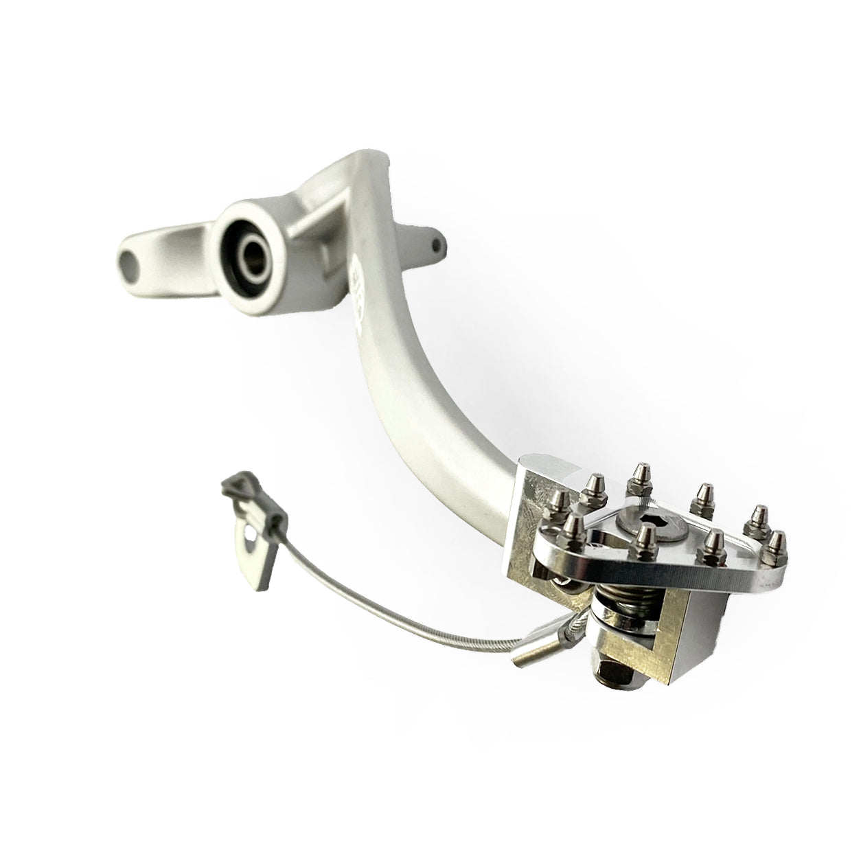 BRAKE PEDAL 18-19 GASGAS EC/XC 250/300 SILVER, FIR BRAND BE13000GG, BE13000CT-CLJ-1