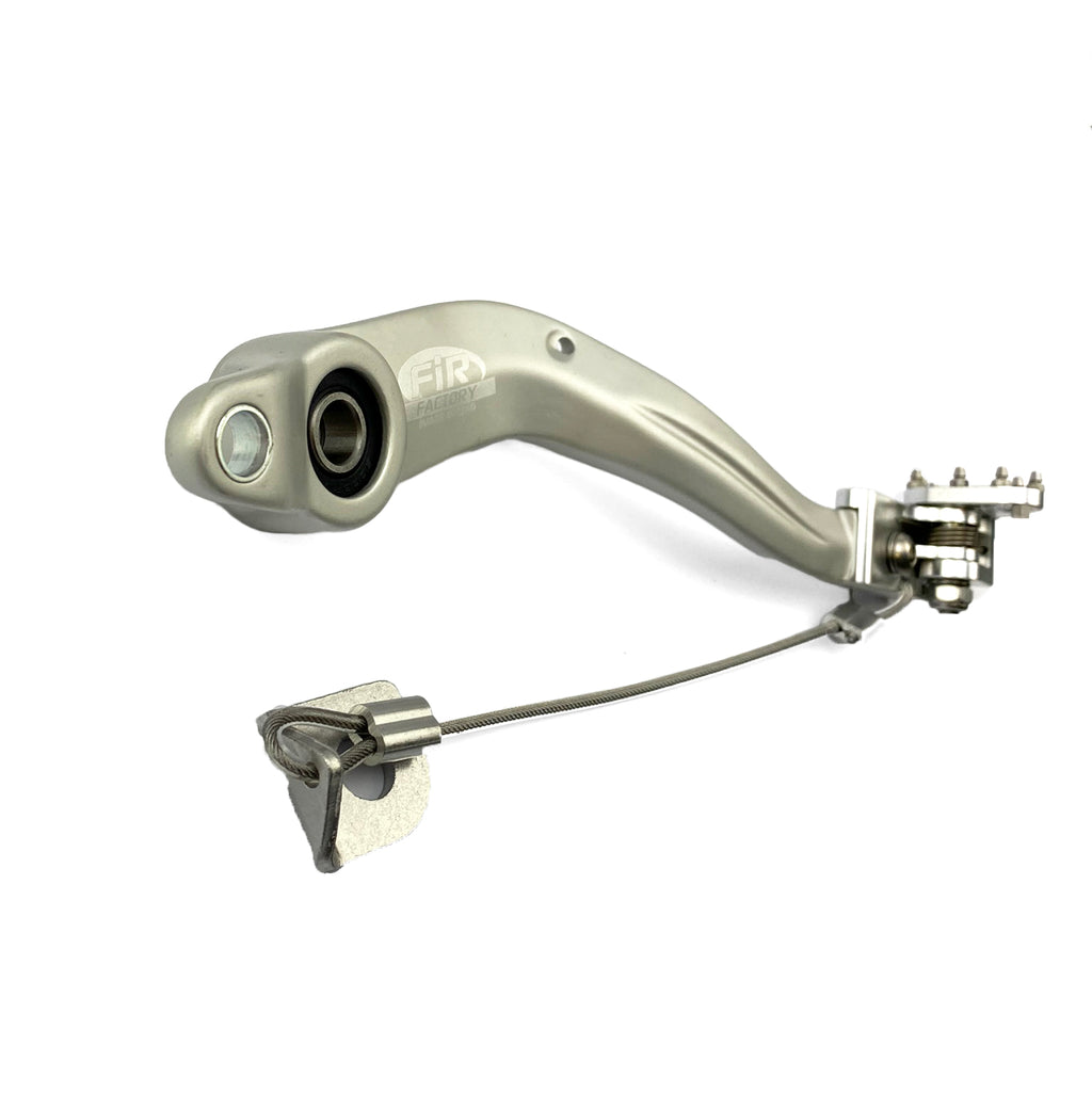 BRAKE PEDAL BETA 2020 2T/4T BK/RD, FIR ASB-086F SILVER
