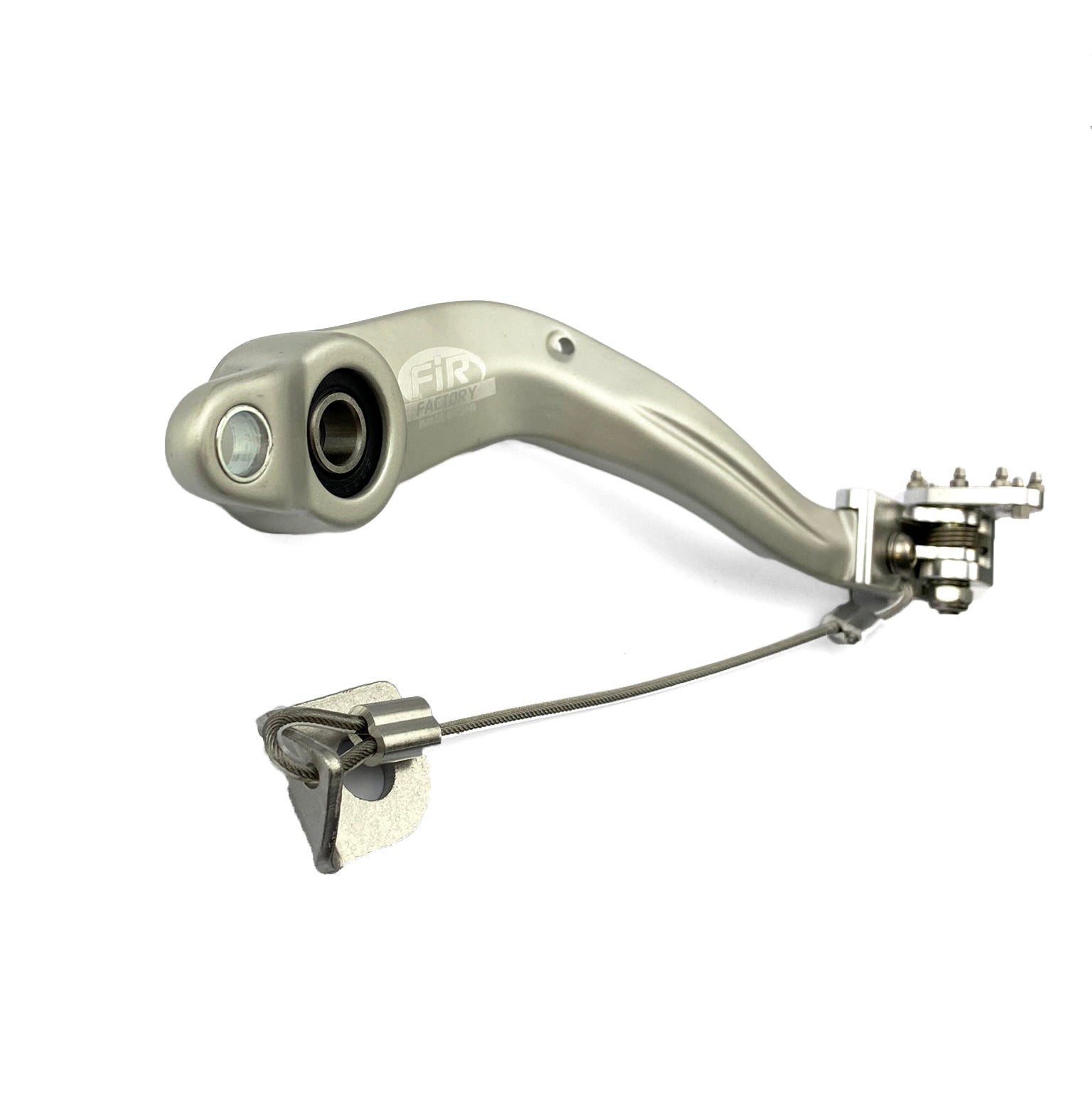 BRAKE PEDAL BETA 2020 2T/4T BK/RD, FIR ASB-086F SILVER