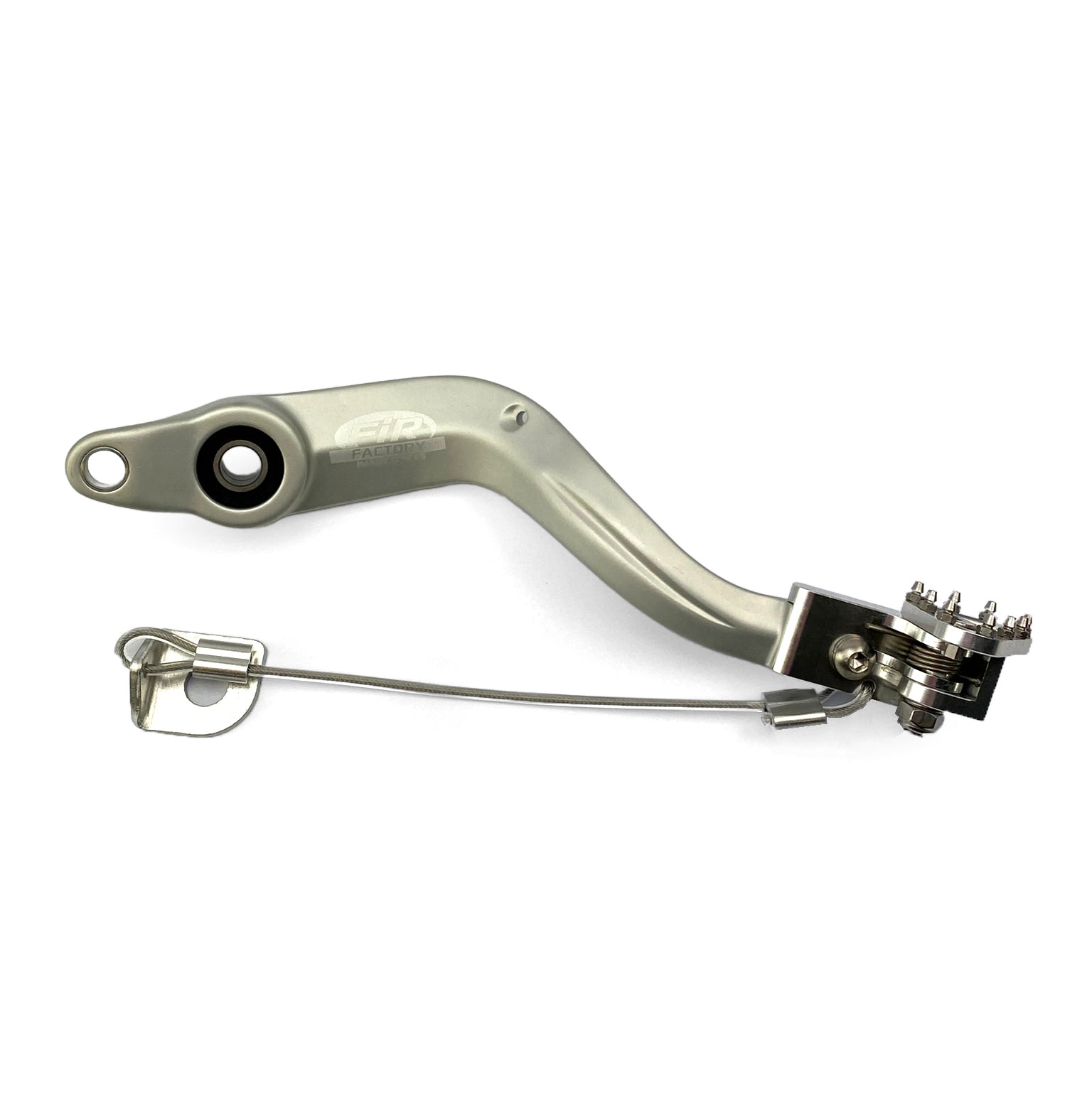 BRAKE PEDAL BETA 2020 2T/4T BK/RD, FIR ASB-086F SILVER