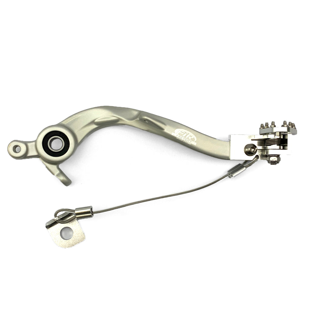 BRAKE PEDAL 2023 KTM HUSQVARNA, FIR, ASB-098F SILVER, FOLDING TIP, A46013050044