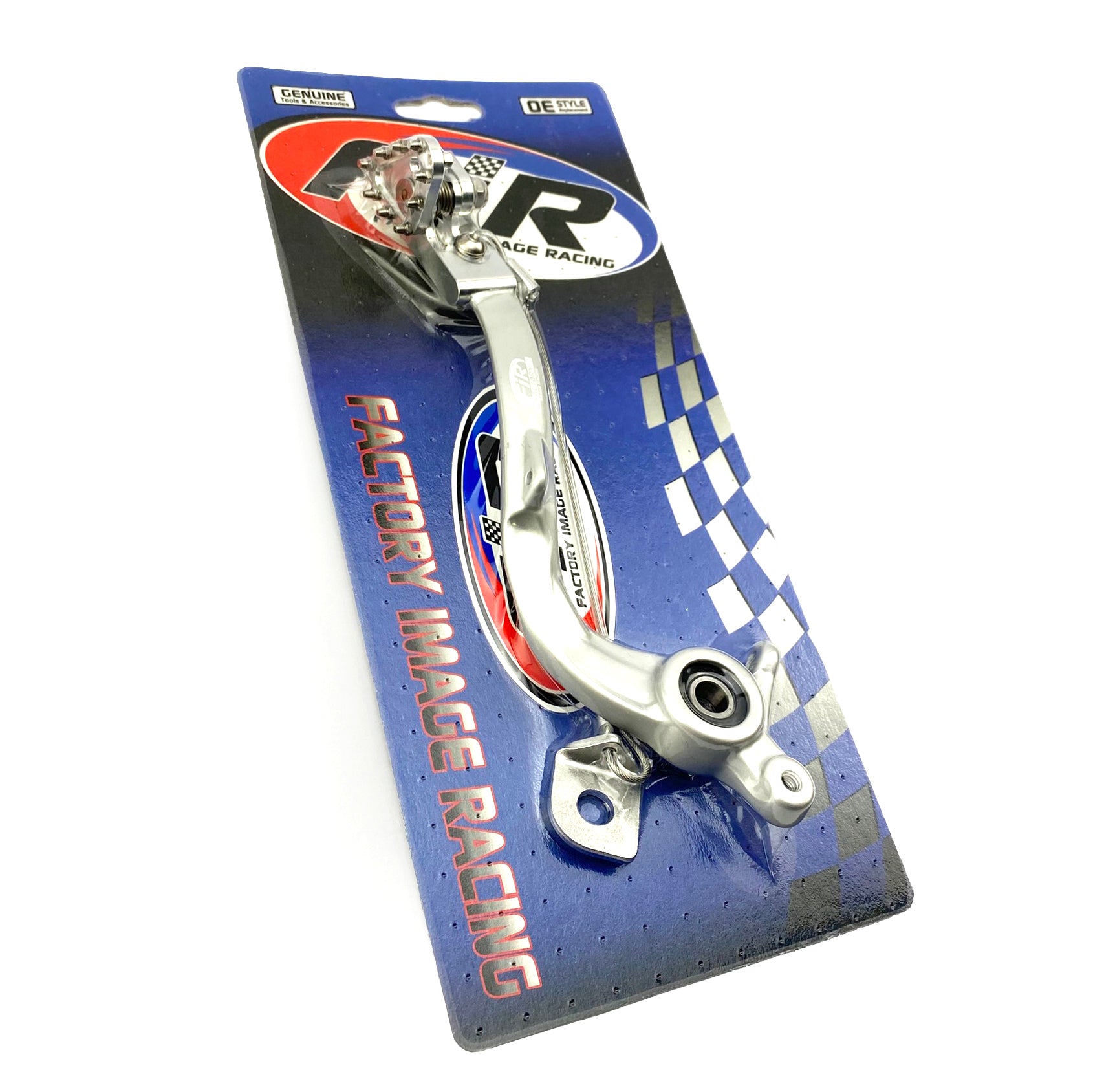 BRAKE PEDAL 2023 KTM HUSQVARNA, FIR, ASB-098F SILVER, FOLDING TIP, A46013050044