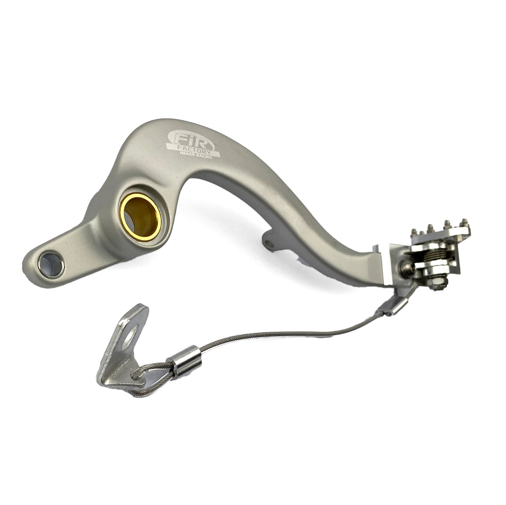 BRAKE PEDAL 2023 YZF 450, FIR, SILVER, FOLDING TIP