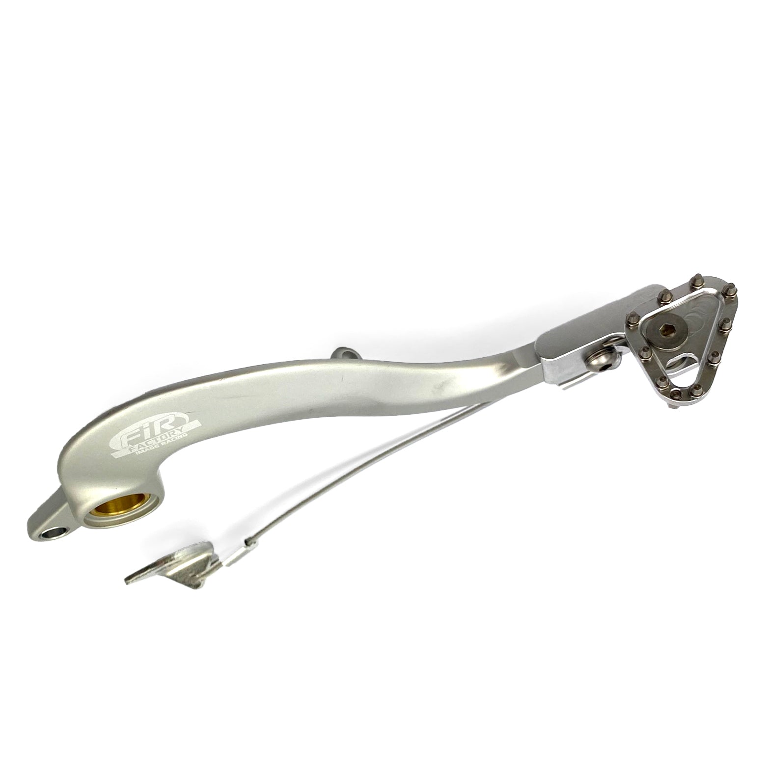 BRAKE PEDAL 2023 YZF 450, FIR, SILVER, FOLDING TIP