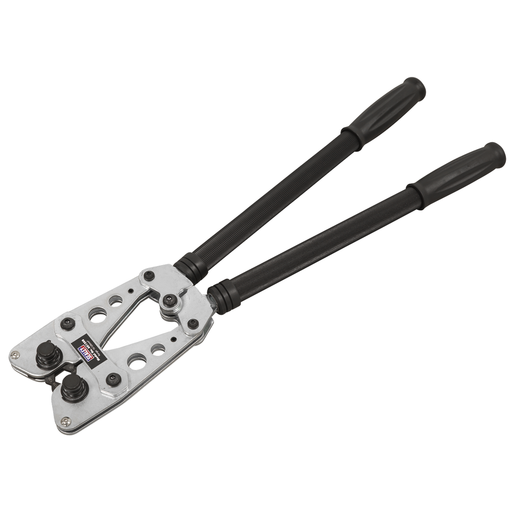BATTERY COPPER TERMINAL ADJUSTABLE MANUAL CRIMPING TOOL HANDHELD 10-120mm2