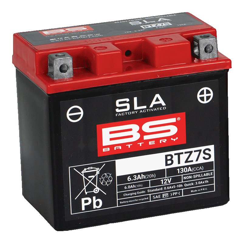BATTERY BTZ7S 12V SLA BS