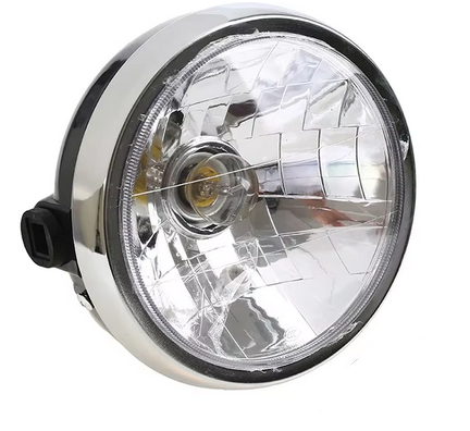 7'' Headlight Lamp Phare Moto 2002-2013 Yamaha YBR125 Universal Honda Yamaha Suzuki
