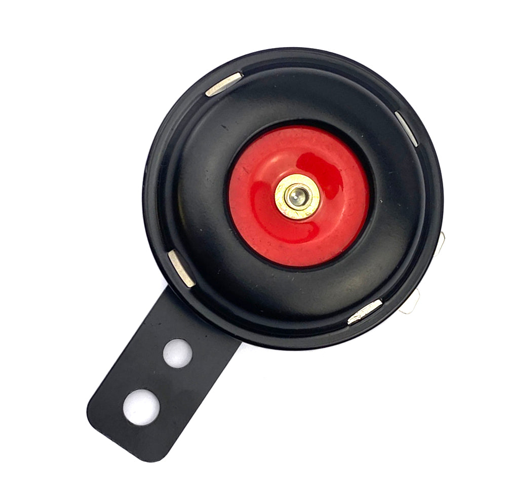 HORN 12V SMALL 65mm BLACK, 105db Loud Tone Sound