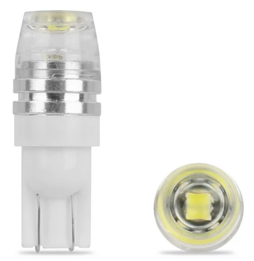 T10 194 LED BULB 12V 1W XENON 5730 WHITE WEDGE T10 BASE