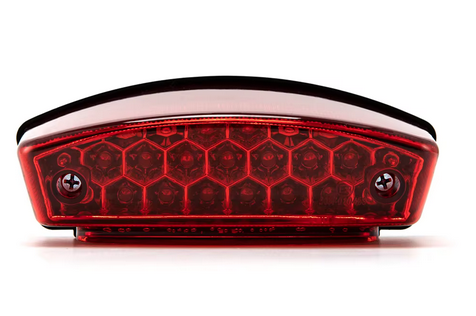 REAR LED TAIL STOP BRAKE LIGHT RED HONDA SUZUKI DUCATI MONSTER M1000 S4R S2R 400 620 900