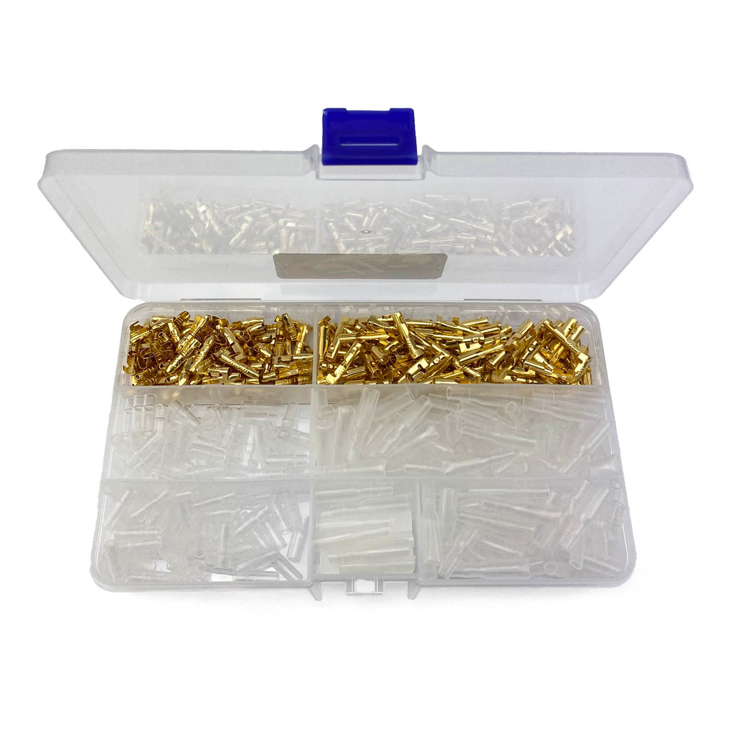 Terminal Kit 3.5mm Jap Type, (Pack of 100) Bullet Connectors