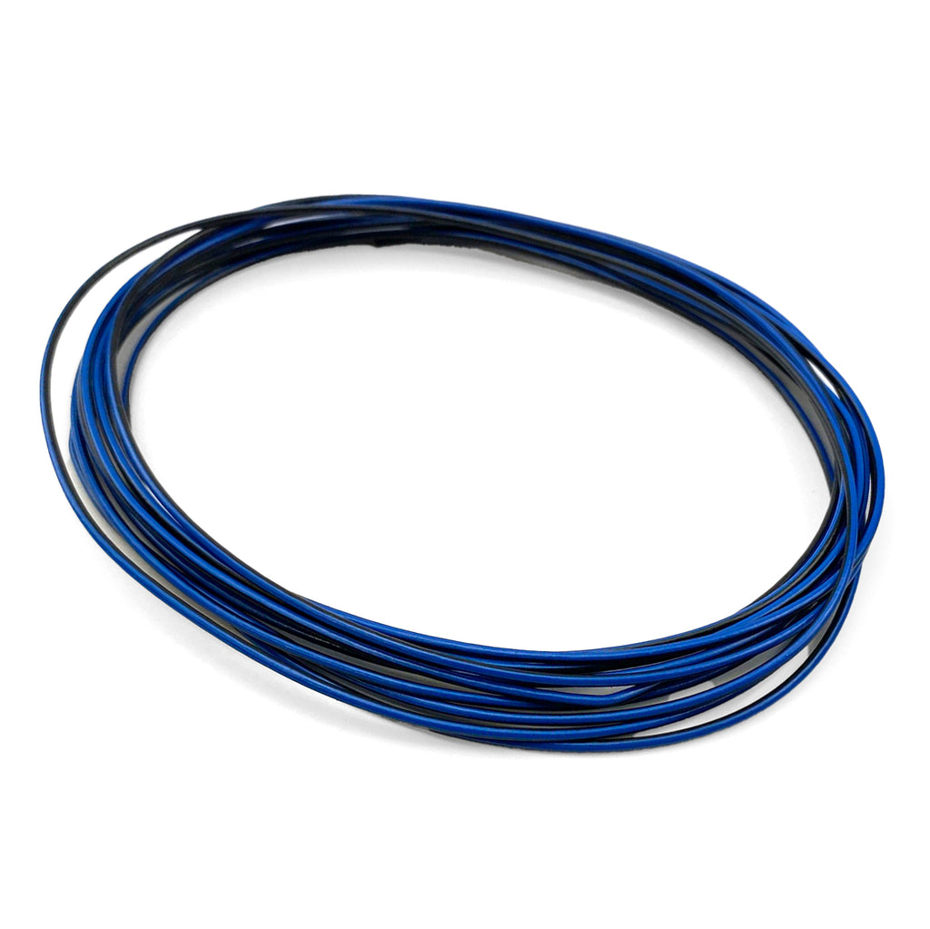 ELECTRICAL WIRE BLACK/BLUE 4 METRE, 0.75mm sq / 14 Amp Capacity.