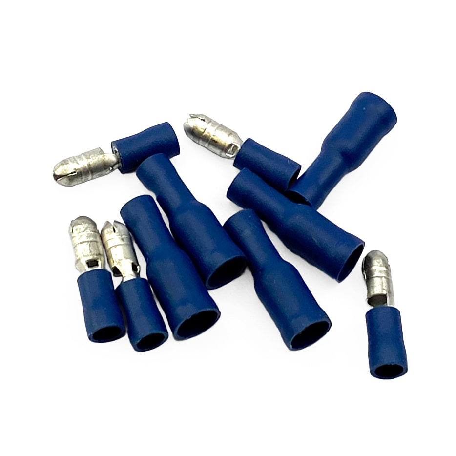 TERMINAL BLUE BULLETS 5 PAIRS