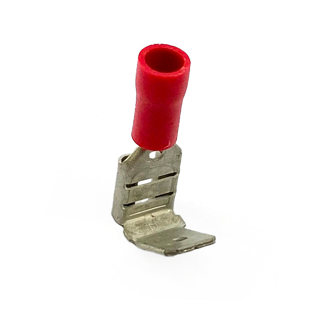 TERMINAL RED PIGGY BACK SPADE, / PACK OF 10