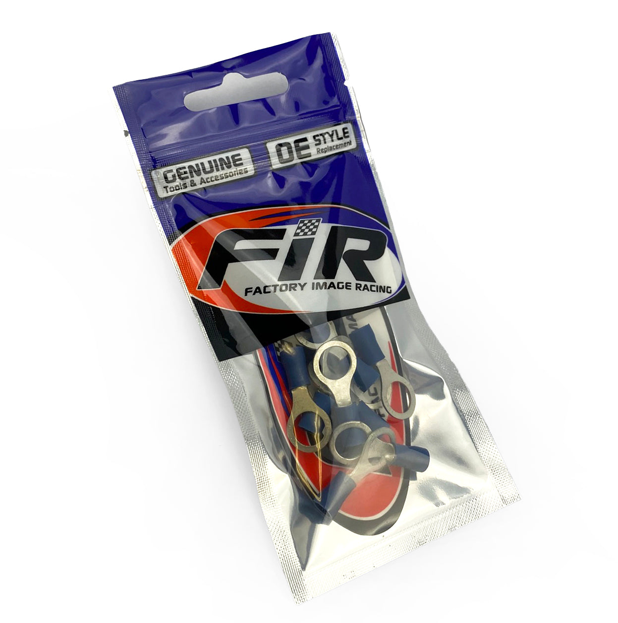 TERMINAL BLUE 8mm RING PK10, PACK OF 10