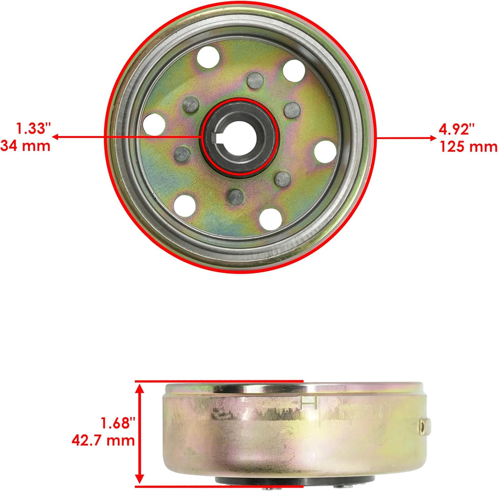 FLYWHEEL ROTOR 88-94 YAMAHA BANSHEE YFZ350 3GG-85550-00-00