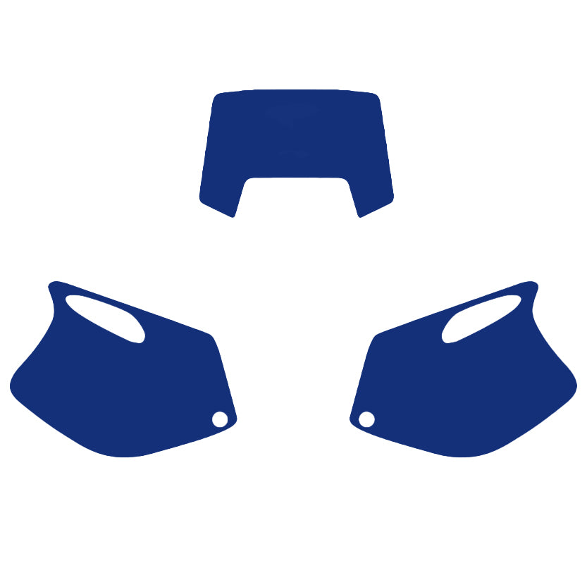 93-97 KTM EXC 2 STROKE BLUE PRECUT BACKGROUNDS, BLACKBIRD 3500/70