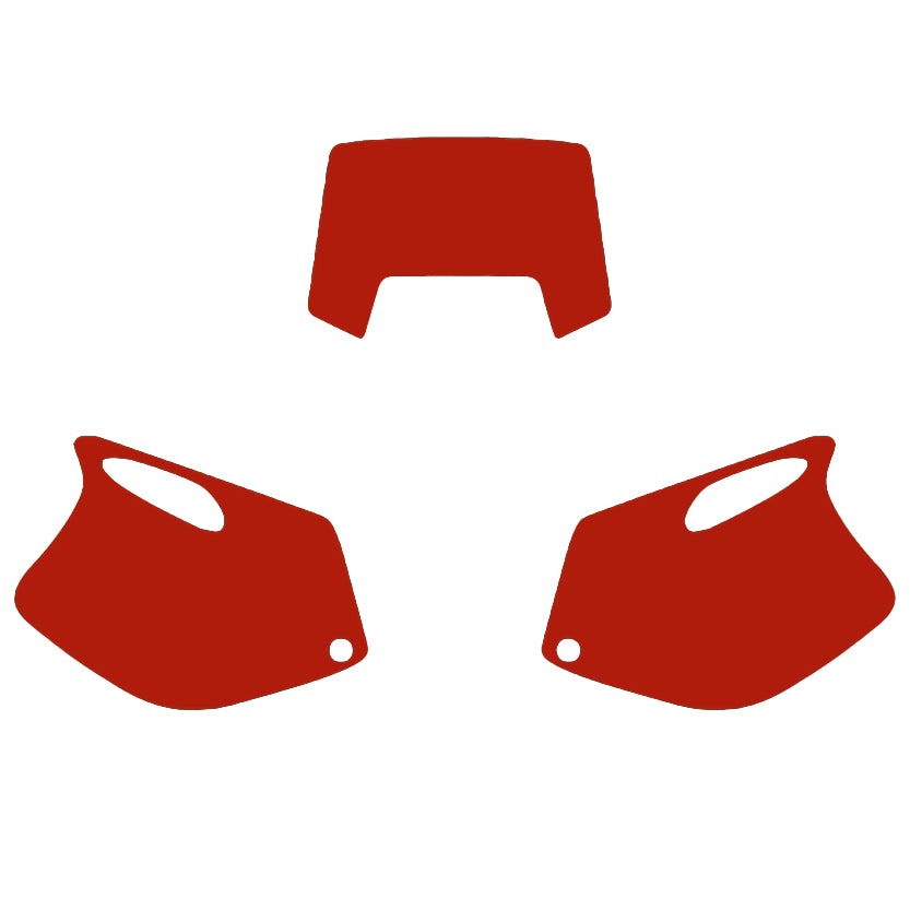 93-97 KTM EXC 2 STROKE RED PRECUT BACKGROUNDS, BLACKBIRD 3500/60