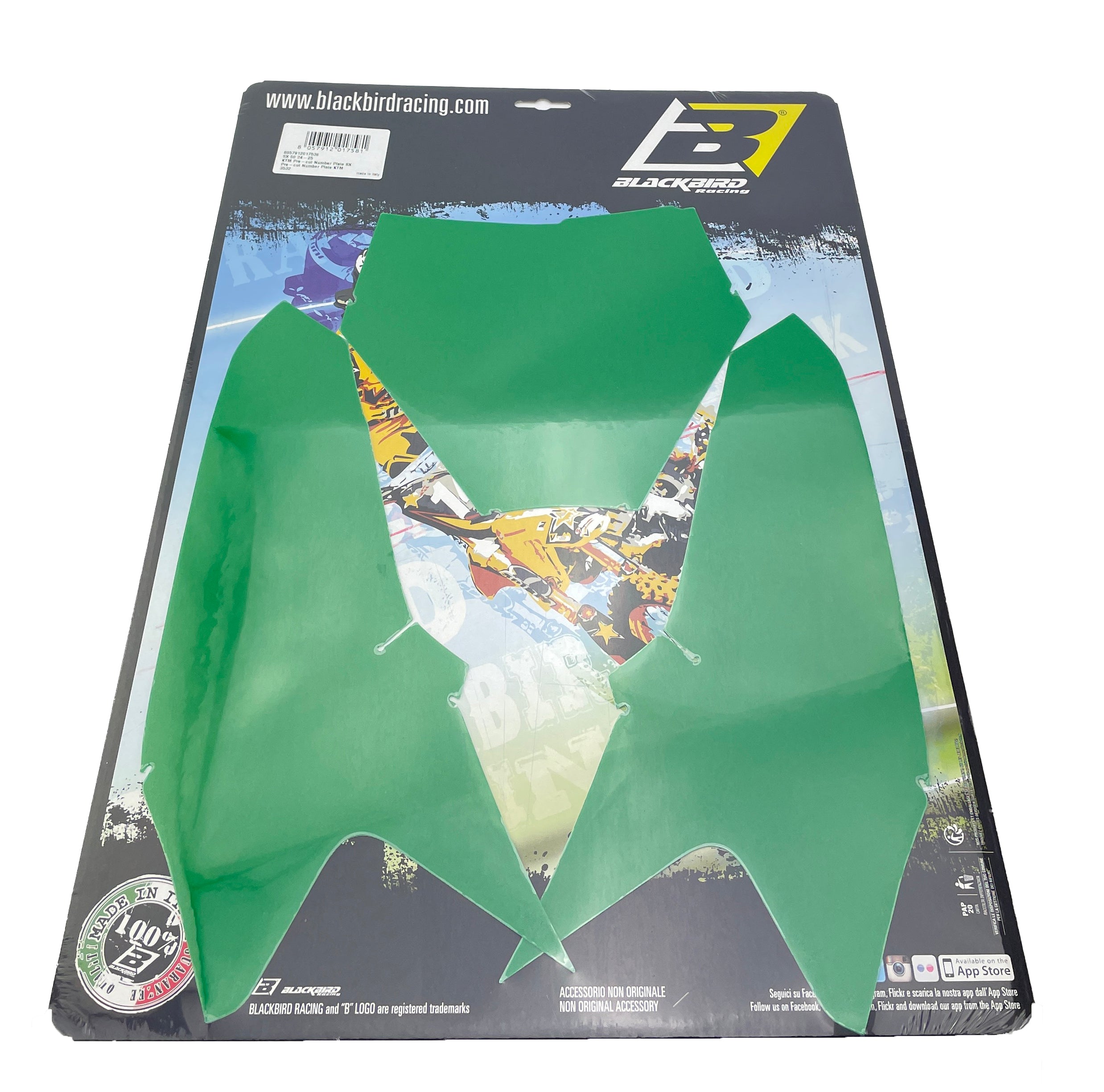 KTM SX 50 24-25 GREEN BACKGROUNDS, BLACKBIRD 3532/30